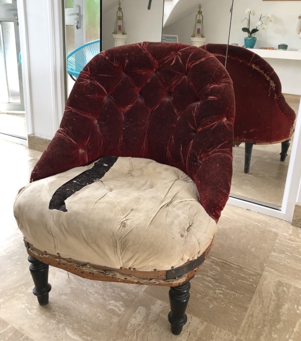 chauffeuse d'époque