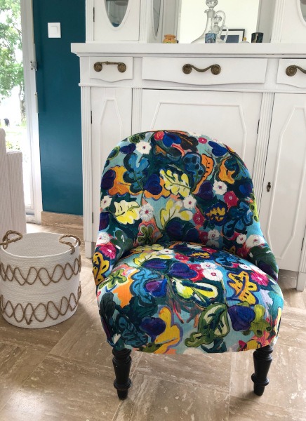 fauffeuse tissu lalie